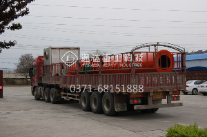 滿(mǎn)載出發(fā)，通達(dá)重工有機(jī)肥烘干機(jī)設(shè)備發(fā)貨忙